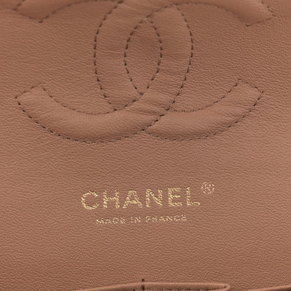 Chanel Lambskin Quilted Medium Double Flap Brown 6 of 14