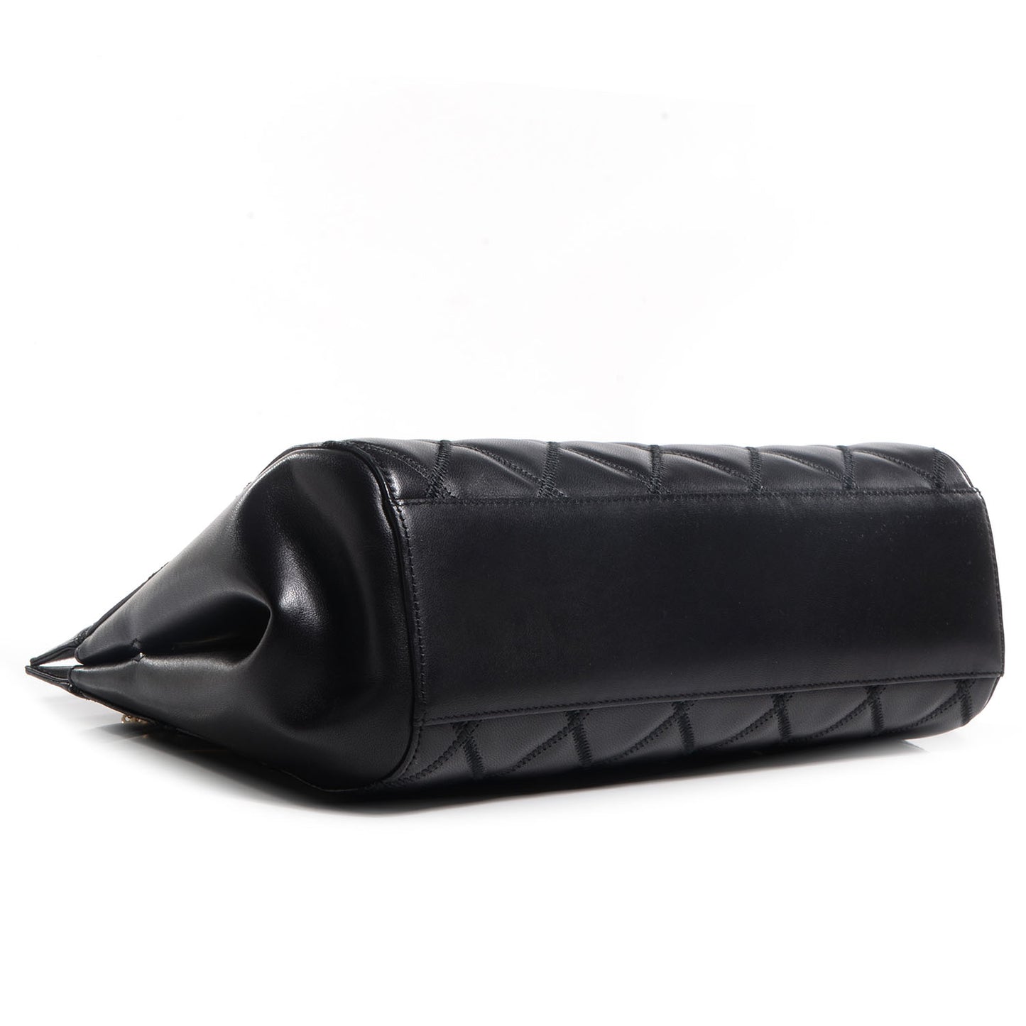 Lambskin CC Shopping Tote Black