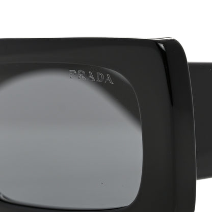 Prada Acetate Sunglasses with Prada Logo SPR A07 Slate Gray 7 of 8