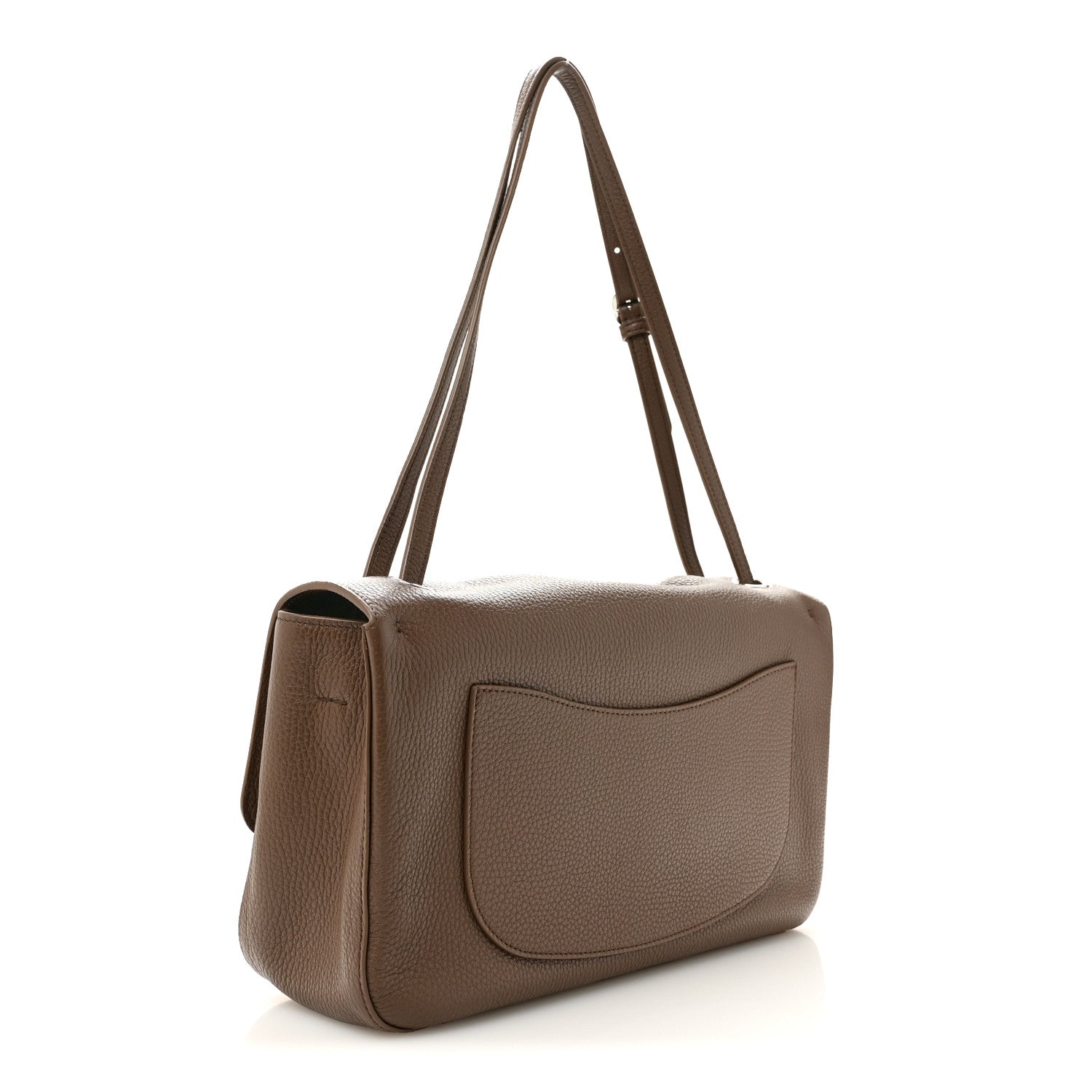 Chanel Grained Calfskin Small Souplissimo Maxi Flap Light Brown 3 of 10