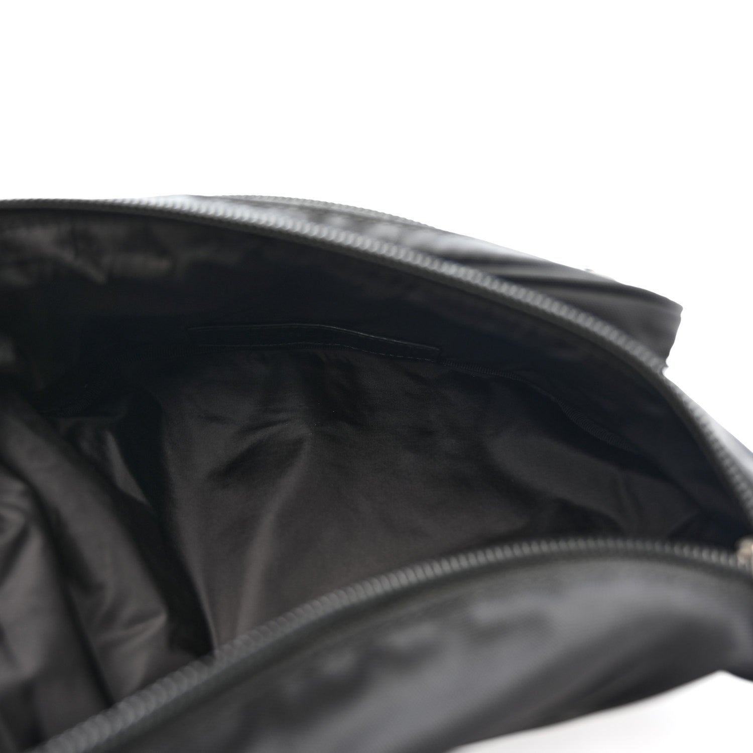 Balenciaga Recycled Sport Nylon Logo Embroidered Wheel Beltpack Black 5 of 14