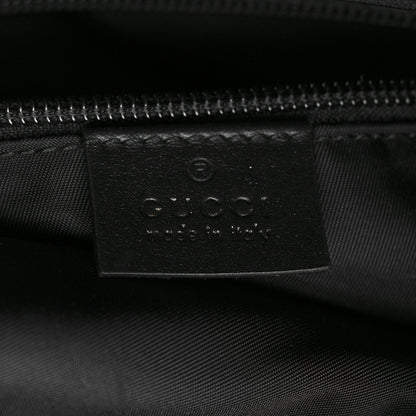 Gucci Techno Canvas Web Single Buckle Backpack Black 6 of 6