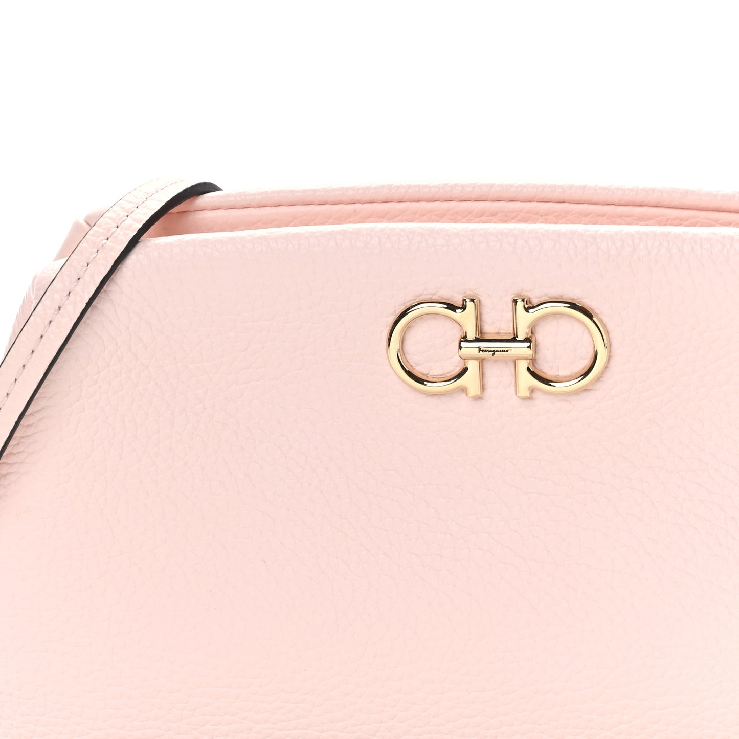 Eram Calfskin Gancini Mini Clutch Pink