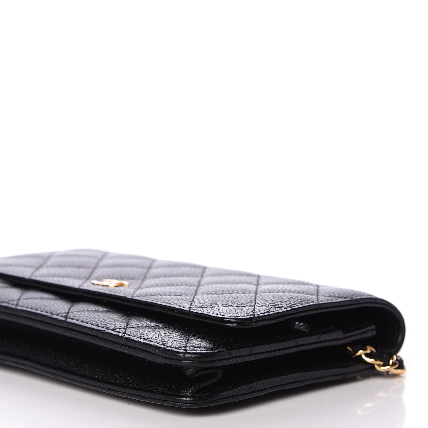 Chanel Caviar Quilted Wallet On Chain WOC Black 8 of 9