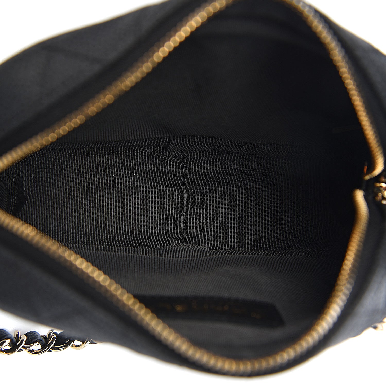 Chanel Iridescent Caviar Quilted Mini Coco Tassel Camera Case Black 5 of 10
