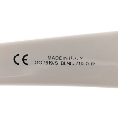 Gucci Studded Sunglasses 1819S White 6 of 9