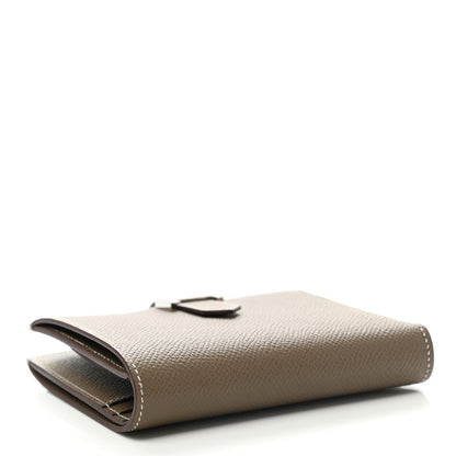 Hermes Epsom Bearn Compact Wallet Etoupe 4 of 8