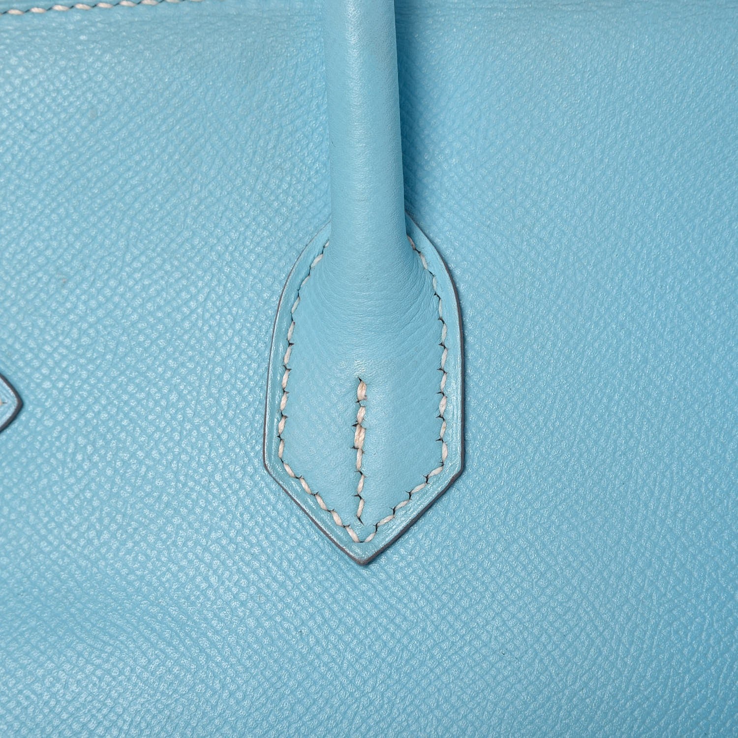 Hermes Epsom Candy Birkin 35 Celeste Mykonos 25 of 38