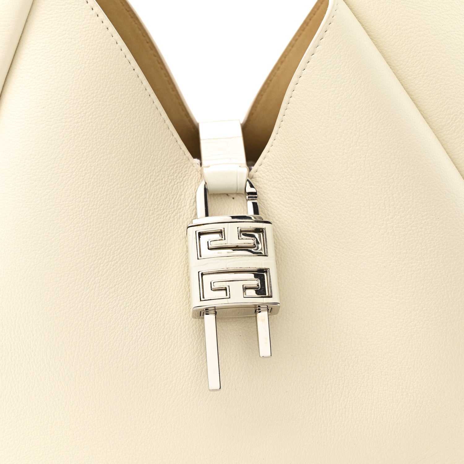 Givenchy Calfskin Medium G-Lock Hobo Natural Beige 7 of 10