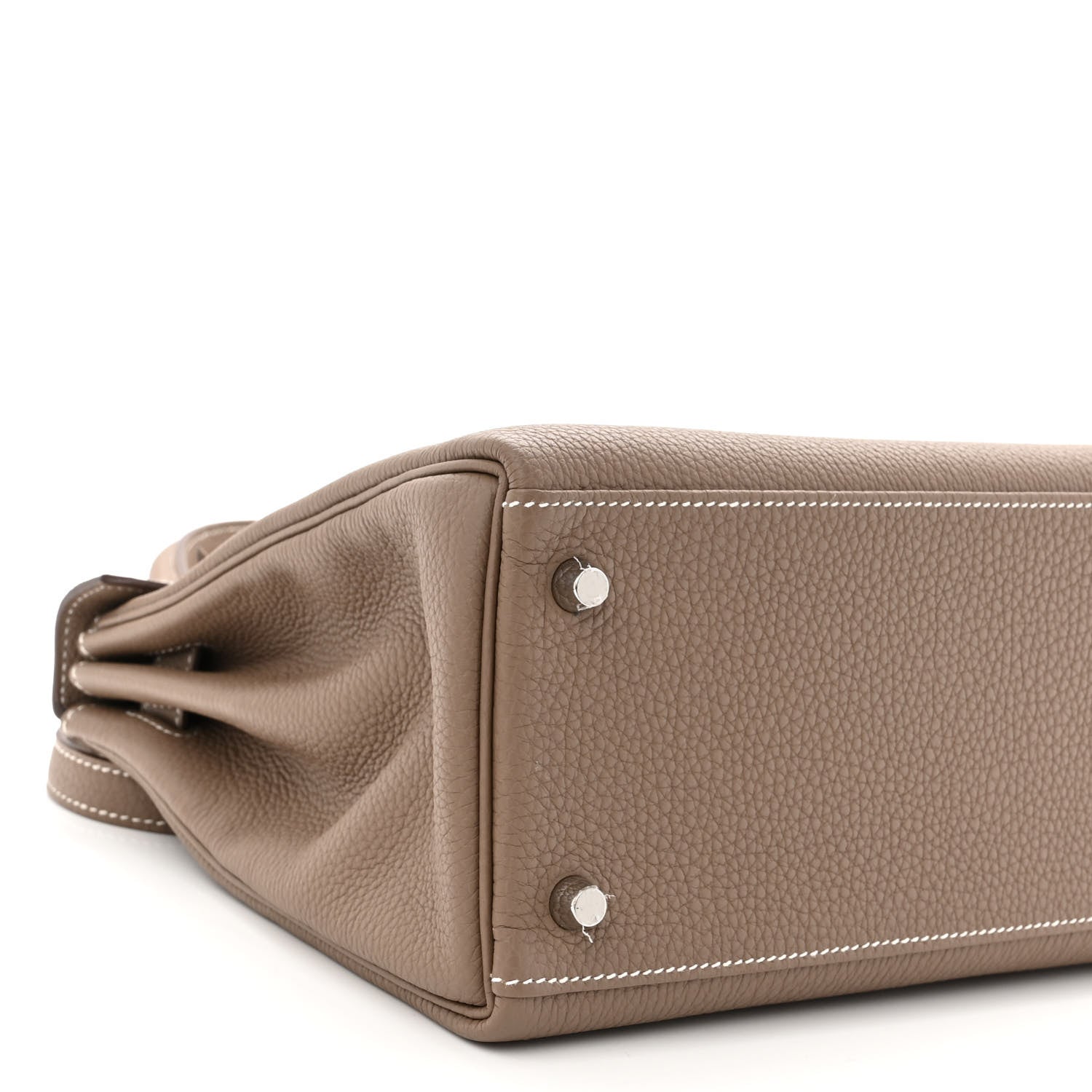 Hermes Togo Kelly Retourne 28 Etoupe 8 of 10