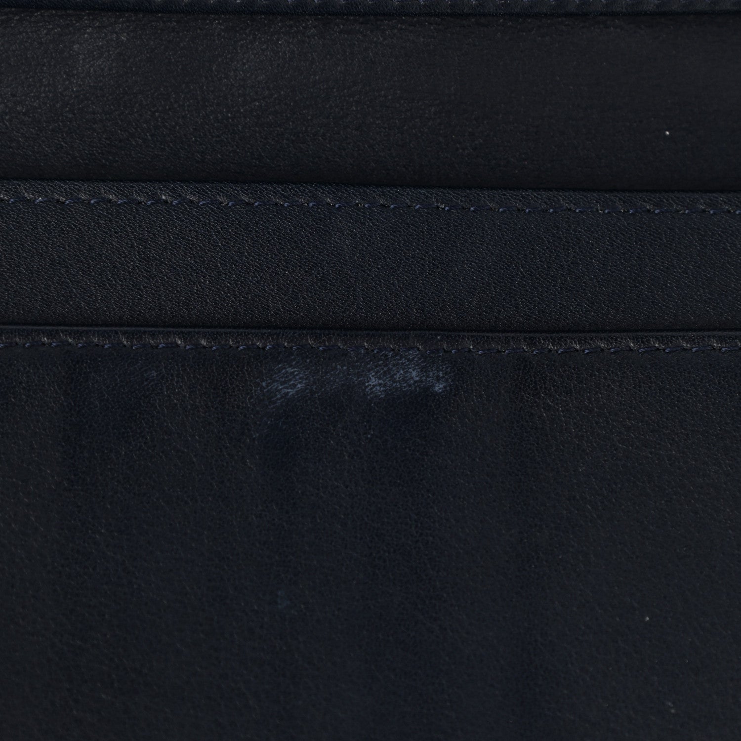 Chanel Caviar Quilted CC Long Double Wallet Navy 9 of 12