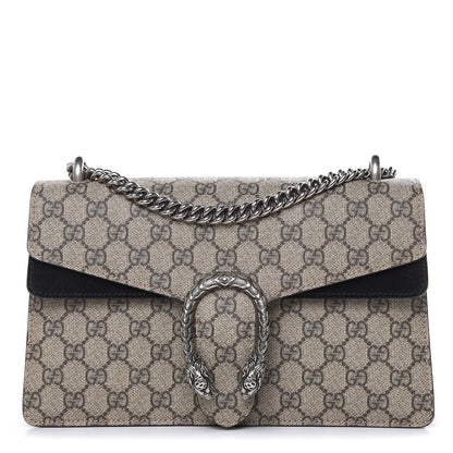 Gucci GG Supreme Monogram Small Dionysus Shoulder Bag Black 1 of 12