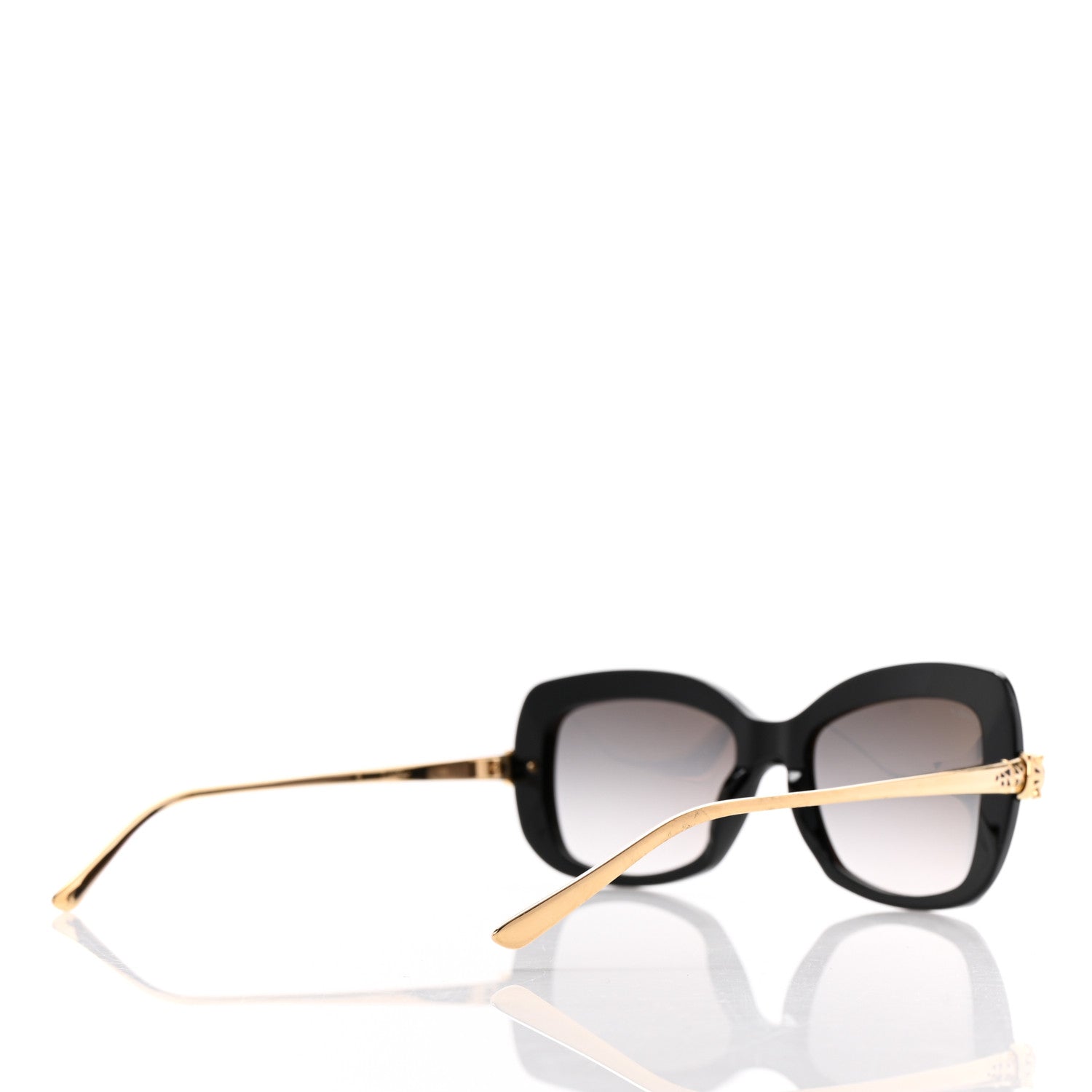 Cartier Panthere De Cartier Sunglasses CT0215S Black 4 of 7
