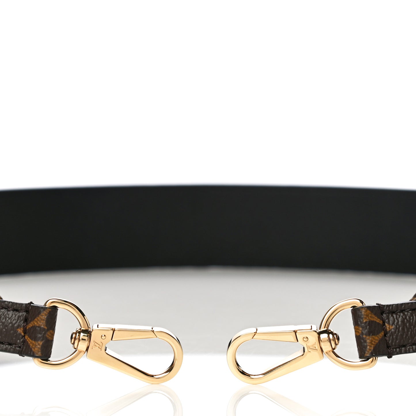 Monogram Bandouliere Shoulder Strap Black