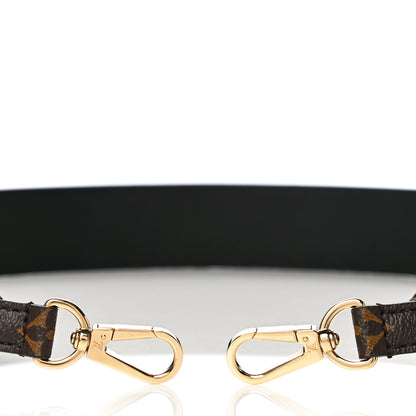 Louis Vuitton Monogram Bandouliere Shoulder Strap Black 3 of 7