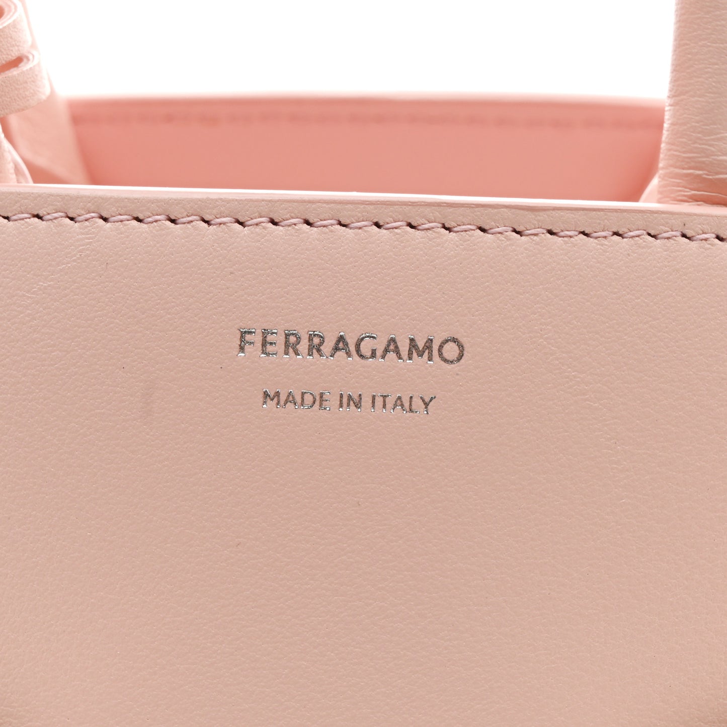 Calfskin Mini Hug Bag Nylund Pink