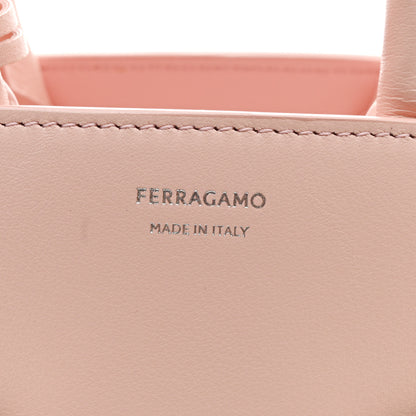 Salvatore Ferragamo Calfskin Mini Hug Bag Nylund Pink 6 of 10