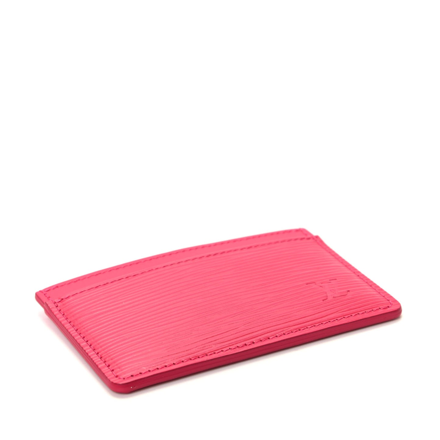 Epi Card Holder Fuchsia