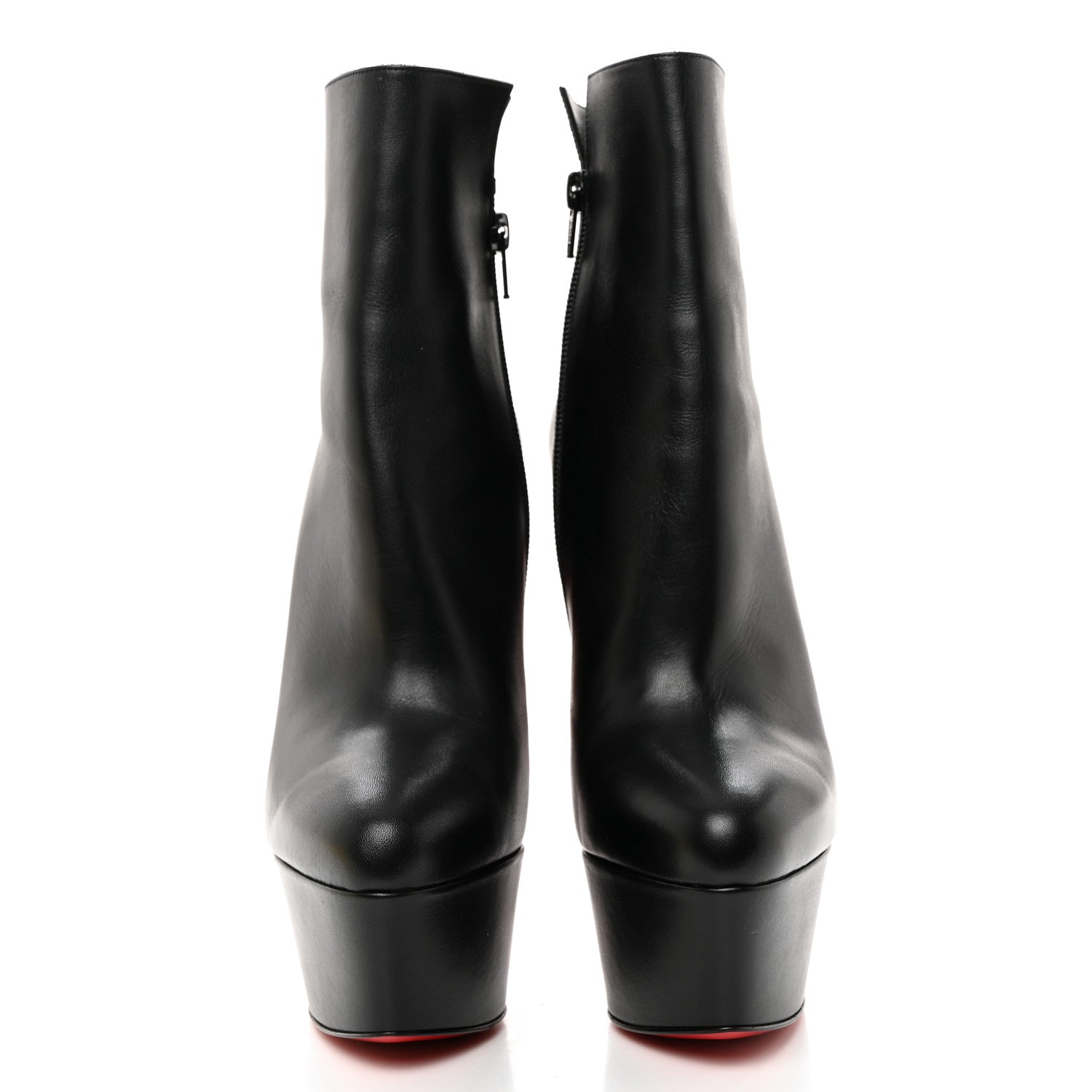 Christian Louboutin Calfskin Fierce 160 Ankle Boots 39.5 Black 2 of 7