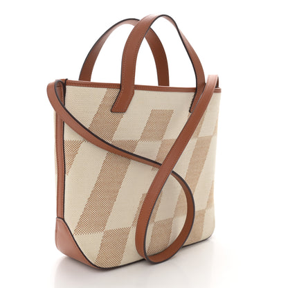 Hermes Swift Toile H Cabas H En Biais 27 Ecru Naturel Gold 3 of 11