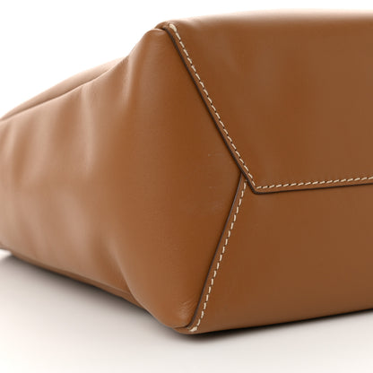 Miu Miu Soft Calf Softy Small Ivy Tote Bag Caramel 9 of 11