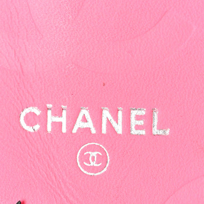 Chanel Calfskin Quilted Cambon Yen Wallet Black White 6 of 12
