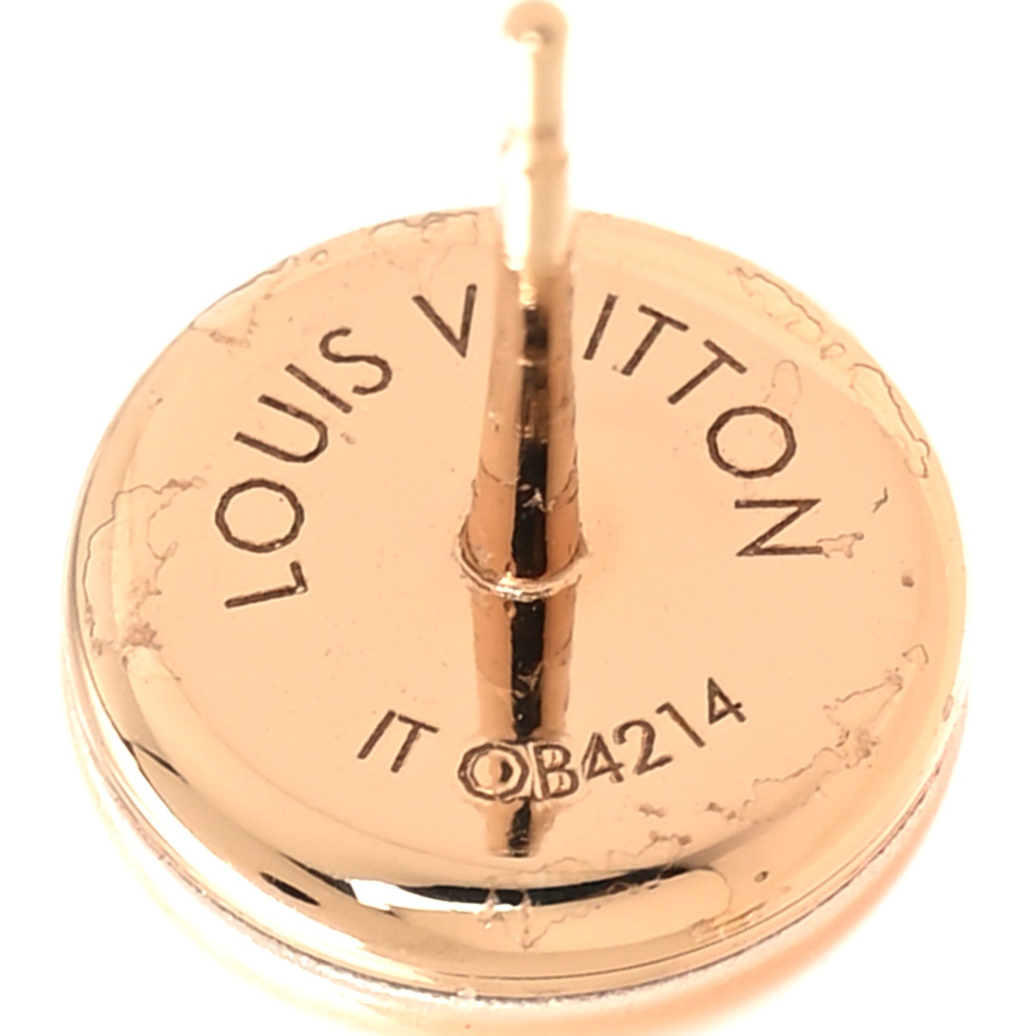 Louis Vuitton Pearl My Mix Earrings Pink Gold 4 of 5