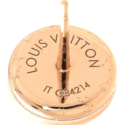 Louis Vuitton Pearl My Mix Earrings Pink Gold 4 of 5