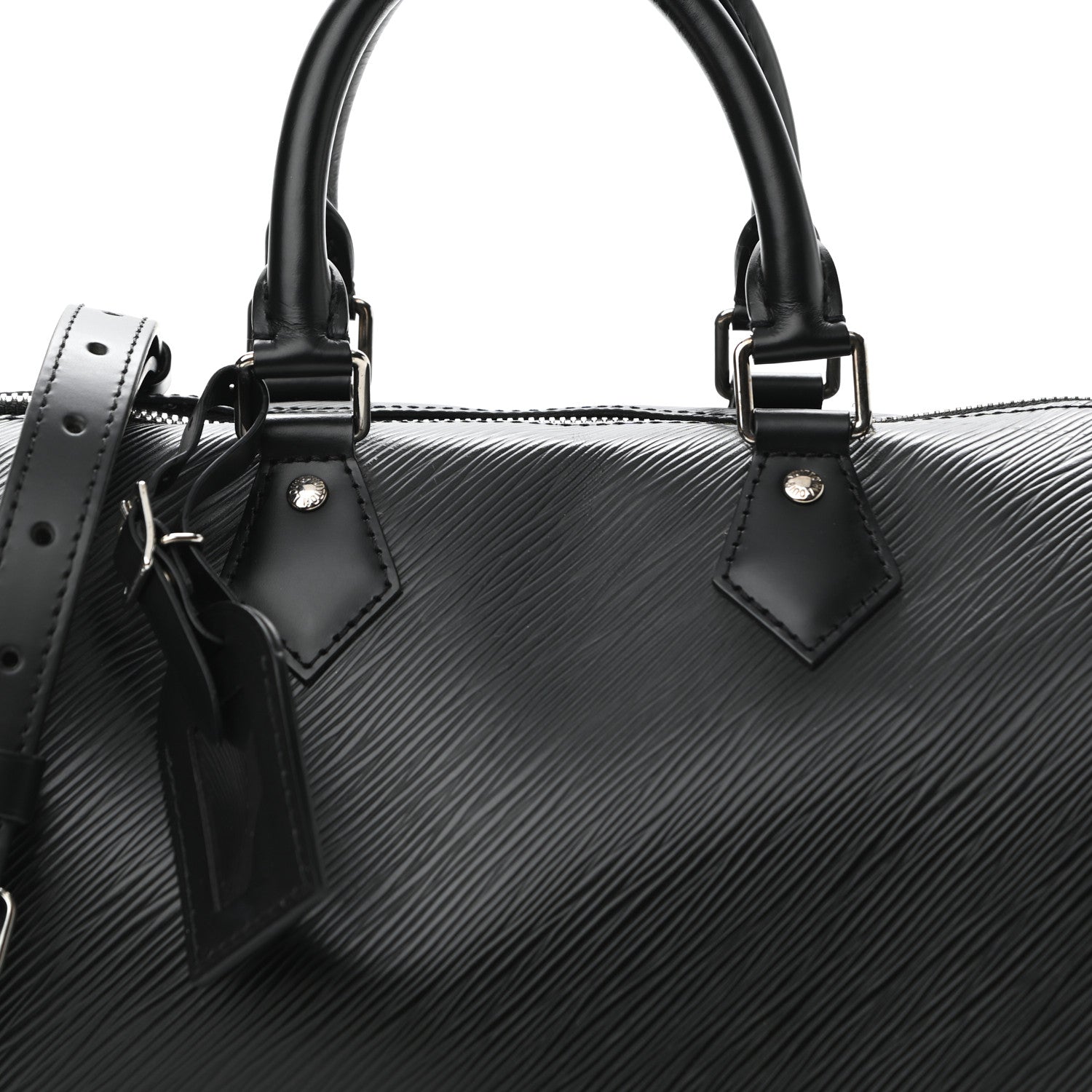 Louis Vuitton Epi Speedy Bandouliere 25 Black 7 of 9