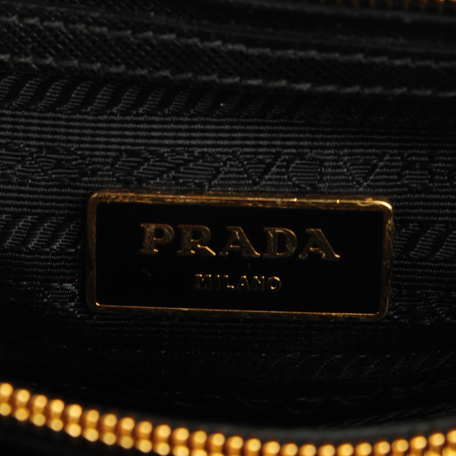 Prada Saffiano Vernice Mini Promenade Tote Black 9 of 10
