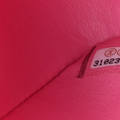 Chanel Caviar Quilted Medium Double Flap Pink 8 of 8