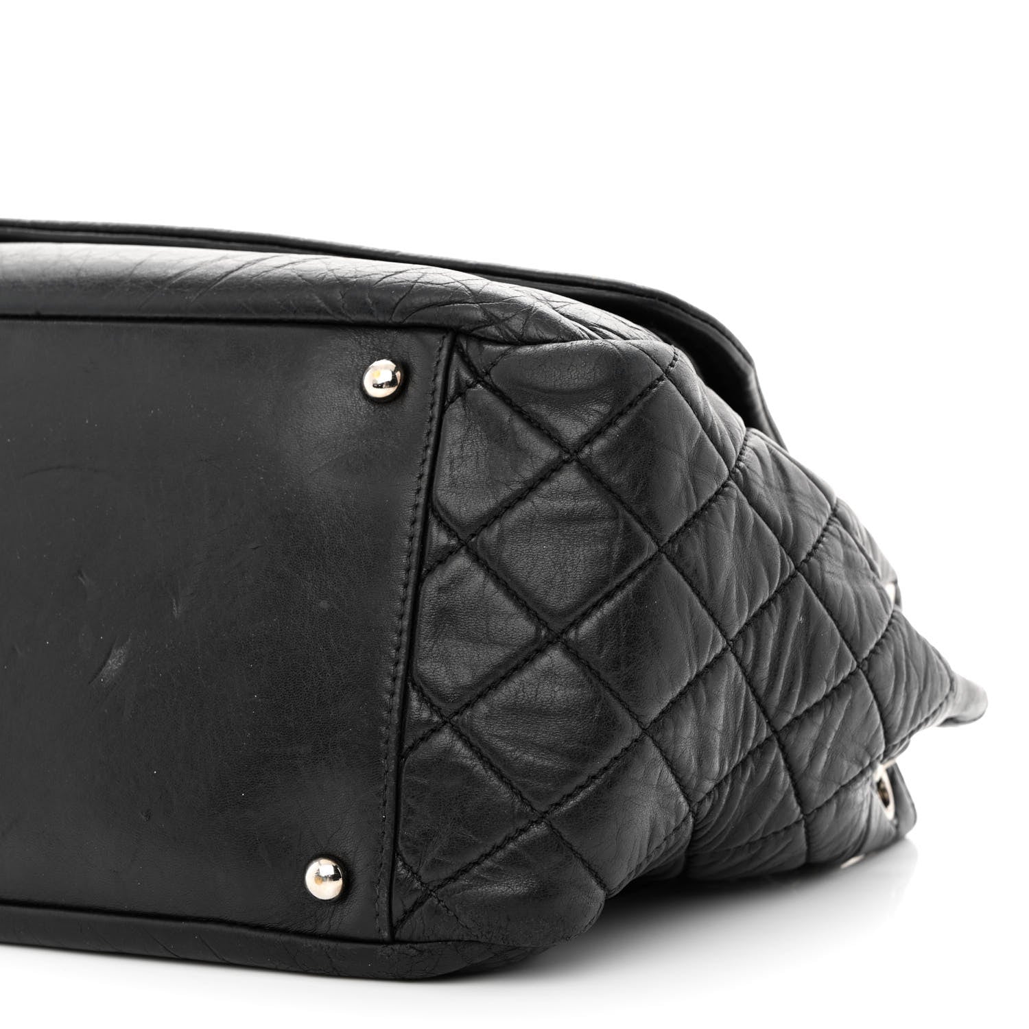 Chanel Lambskin Medium Rock and Chain Flap Black 12 of 13