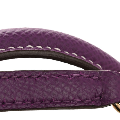 Hermes Epsom Horseshoe Mini Kelly Sellier 20 Craie Anemone 12 of 13