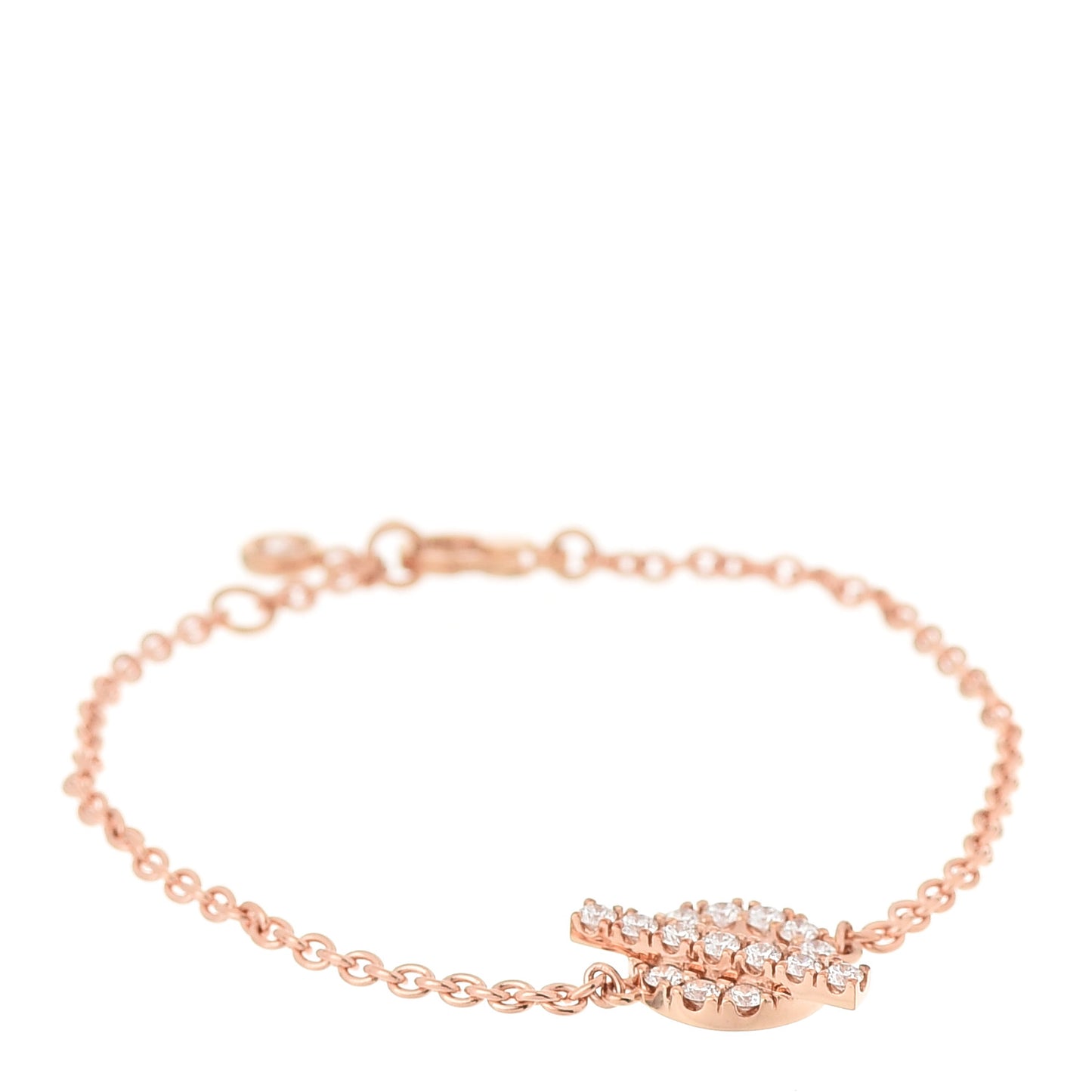 18K Rose Gold Diamond Finesse Bracelet SH