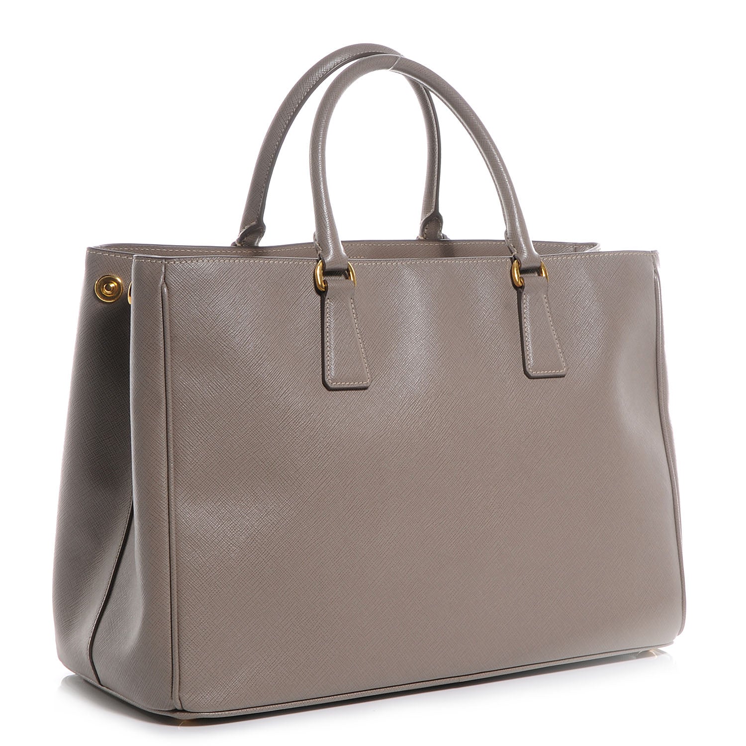 Prada Saffiano Lux Large Tote Argilla 3 of 9