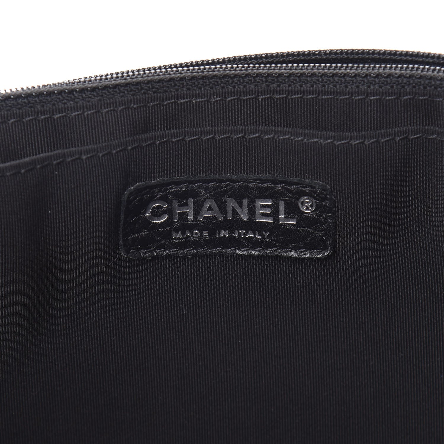 Chanel Calfskin Quilted XXL Travel Flap Bag Black 6 of 12