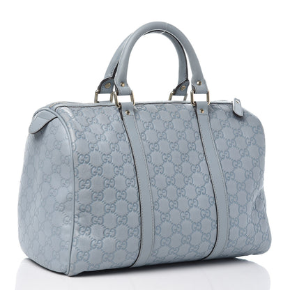 Gucci Guccissima Medium Joy Boston Light Blue 2 of 10