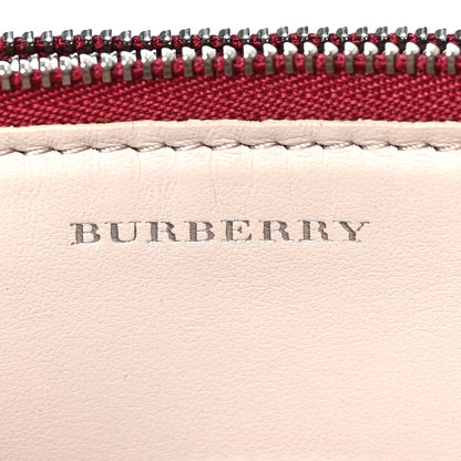 Burberry Grainy Goatskin Triple Zip Crossbody Bag Crimson 6 of 8