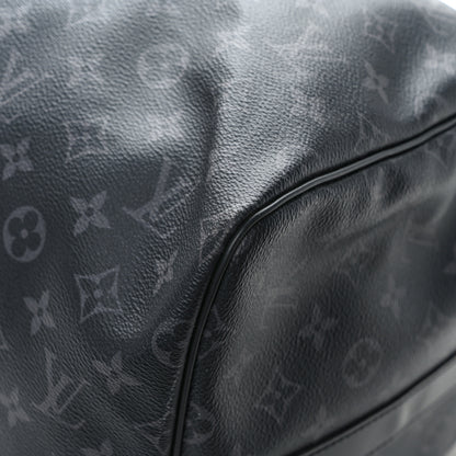 Louis Vuitton Monogram Eclipse Keepall Bandouliere 55 10 of 11