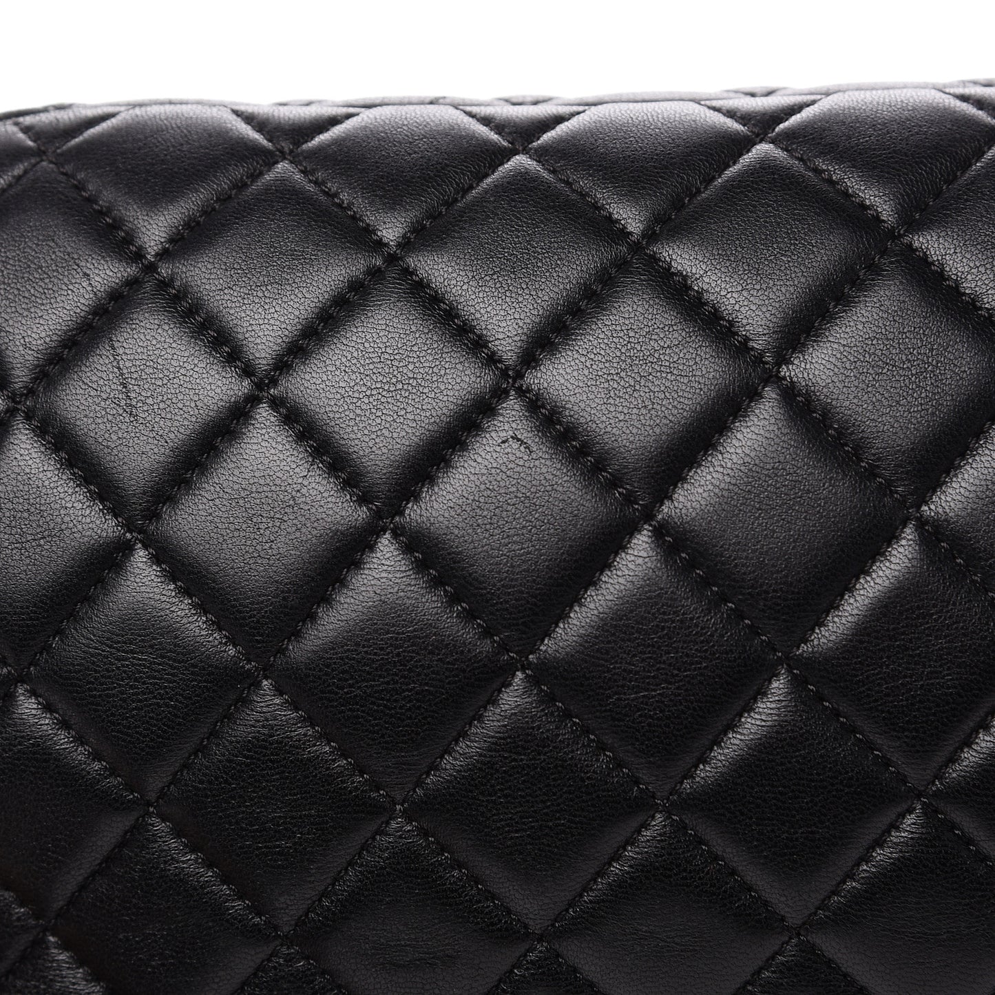 Lambskin Quilted Large Urban Spirit Backpack Black