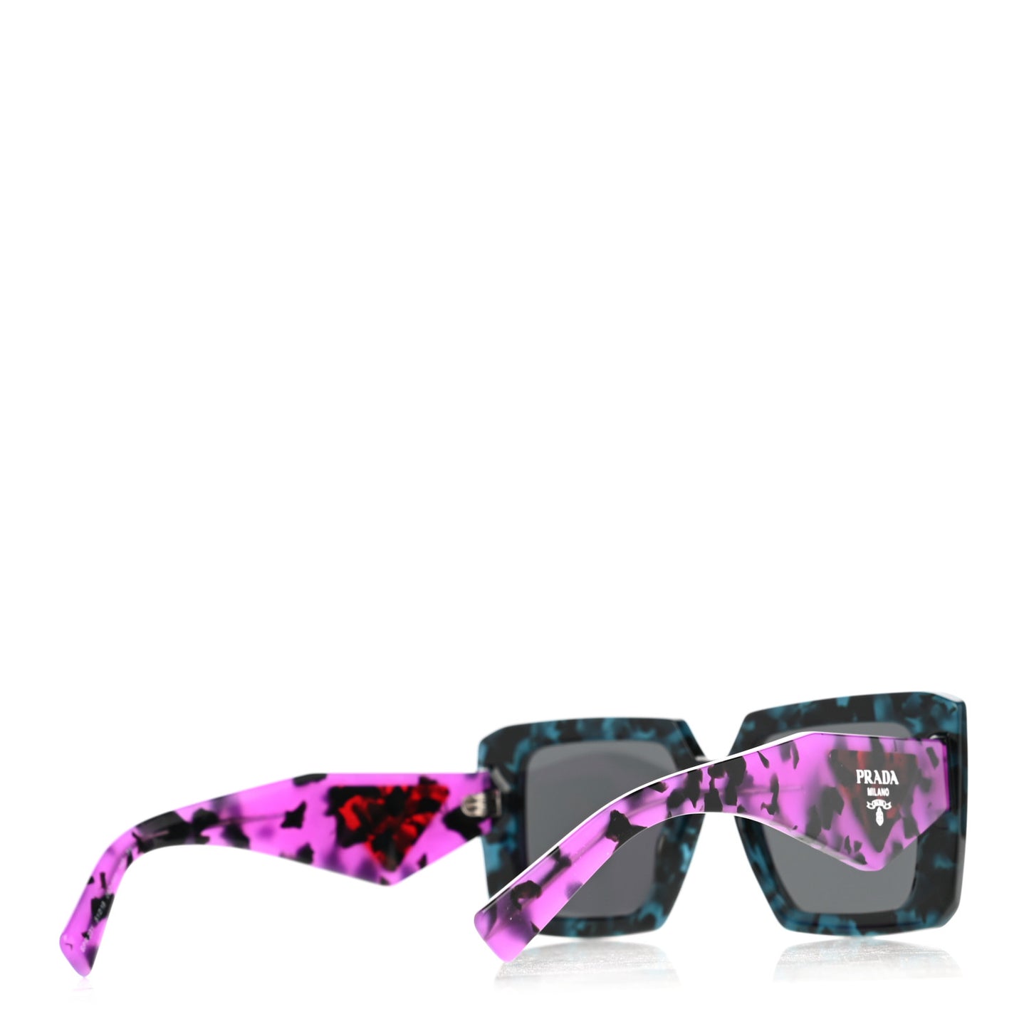 Acetate Symbole Sunglasses SPR 23Y Slate Grey Purple