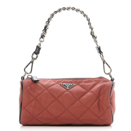 Prada Tessuto Nylon Impuntutato Quilted Handbag Antilope Nero Black 1 of 8