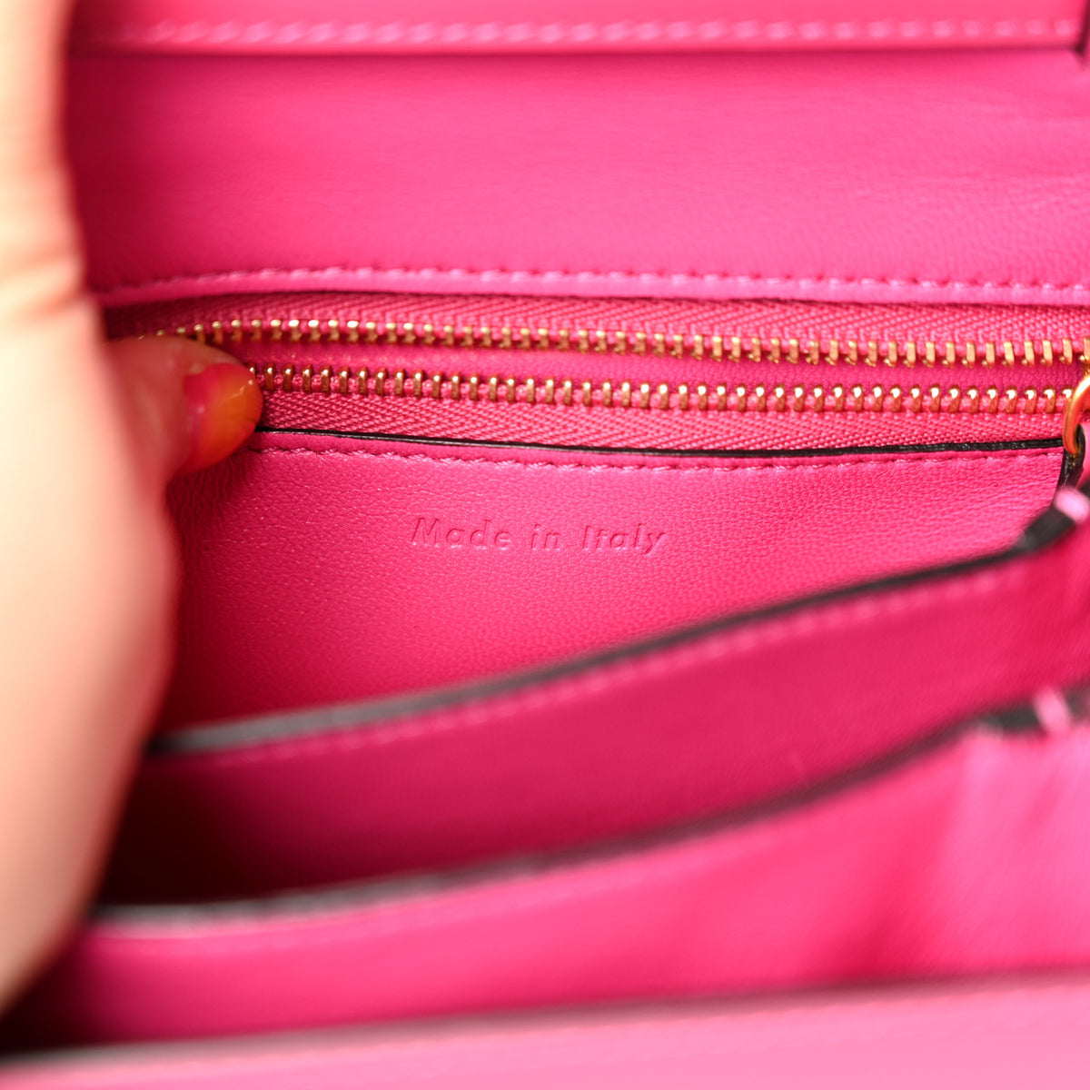 Celine Box Calfskin Small Classic Box Flap Bag Hibiscus 7 of 10