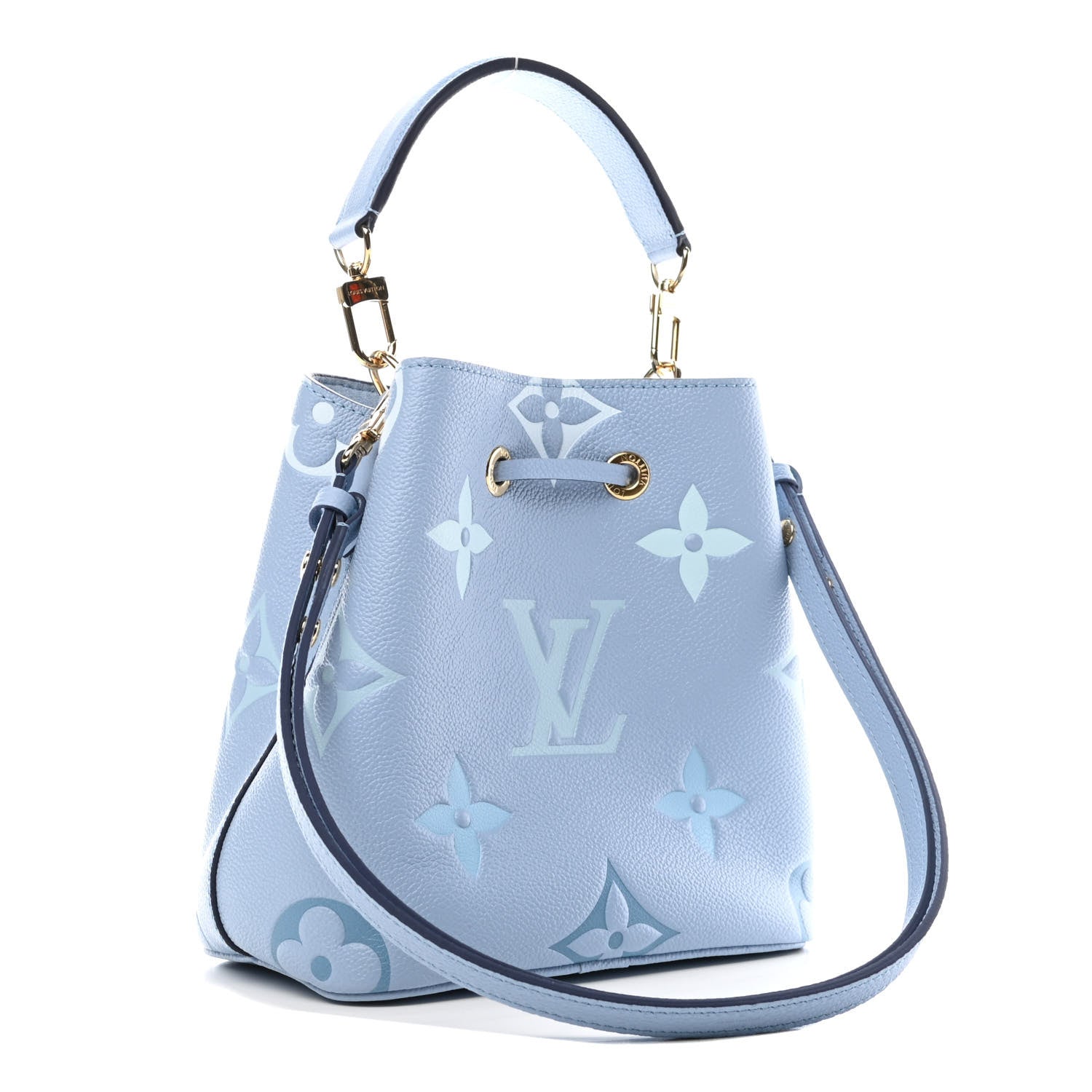 Louis Vuitton Empreinte Monogram Giant By The Pool Neonoe BB Summer Blue 3 of 5