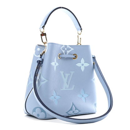 Louis Vuitton Empreinte Monogram Giant By The Pool Neonoe BB Summer Blue 3 of 5