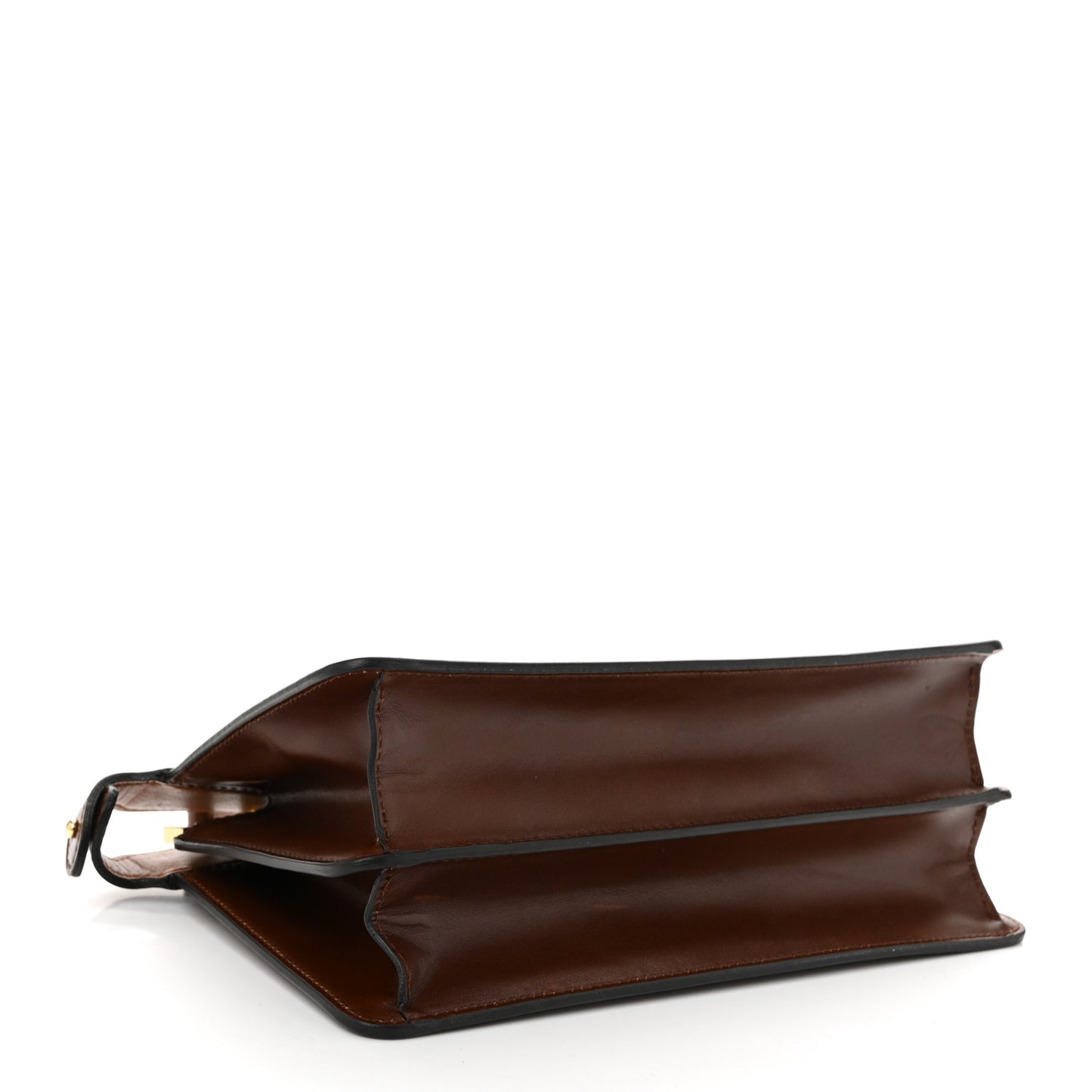 Vitello King Tamponato Medium Peekaboo I SEE U East West Satchel Cuoio
