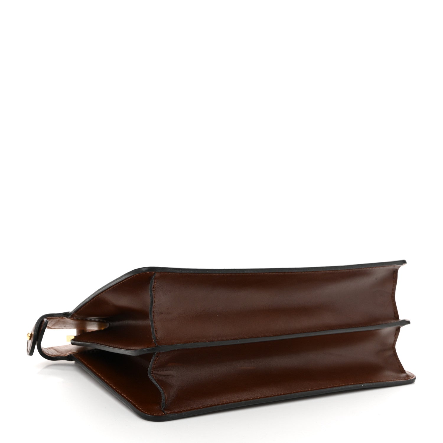 Fendi Vitello King Tamponato Medium Peekaboo I SEE U East West Satchel Cuoio 4 of 12