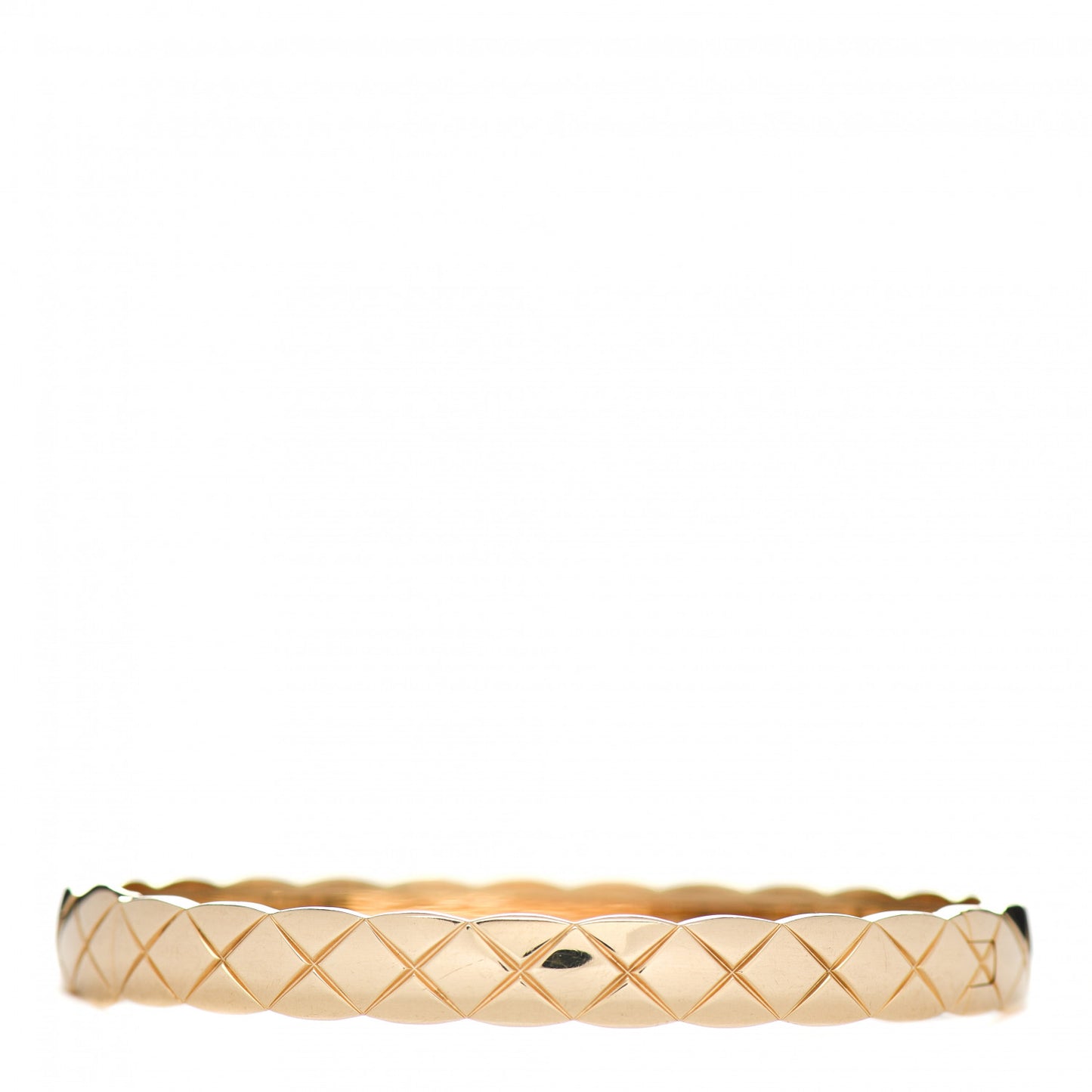 18K Yellow Gold Diamond Coco Crush Bracelet S