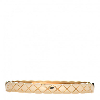 Chanel 18K Yellow Gold Diamond Coco Crush Bracelet S 3 of 4