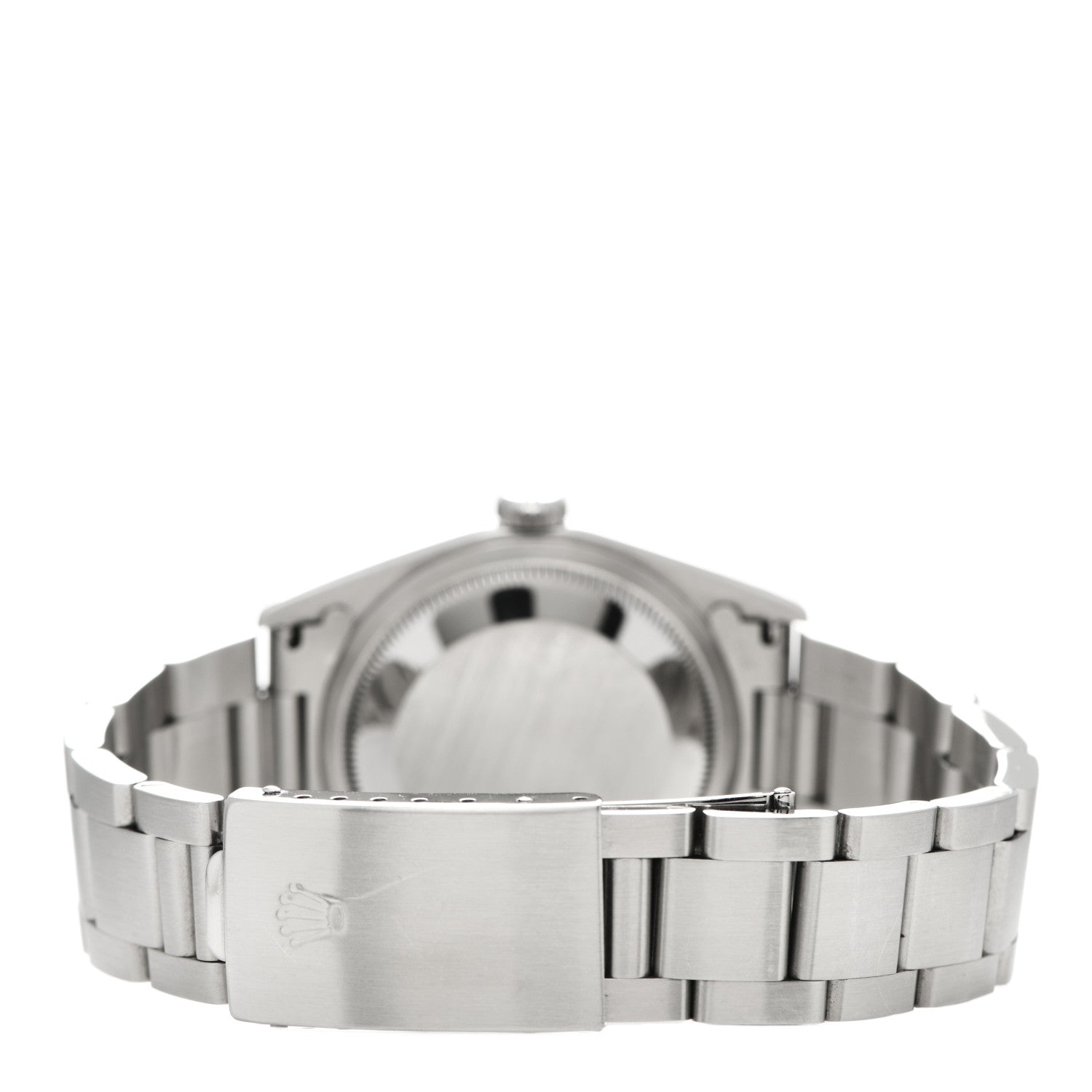 Rolex Stainless Steel 18K White Gold 36mm Oyster Perpetual Datejust Watch Silver Roman 16234 3 of 4